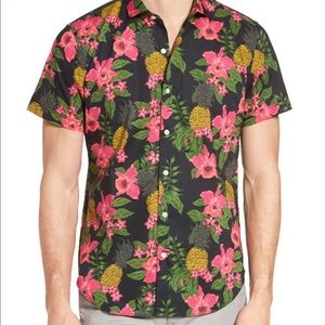 Bonobos Slim Fit Print Sport Shirt